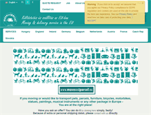 Tablet Screenshot of moveandparcel.eu
